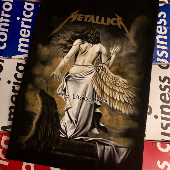 T-shirt Metallica The Unforgiven - Exécuteur - Noir - Taille S - Merchandising Officiel